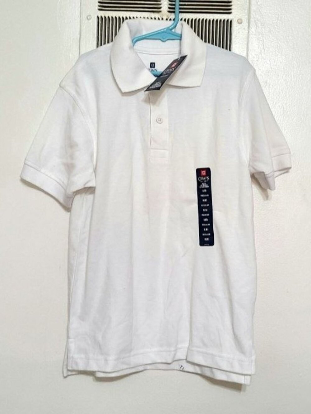 Boys White Polo Shirt